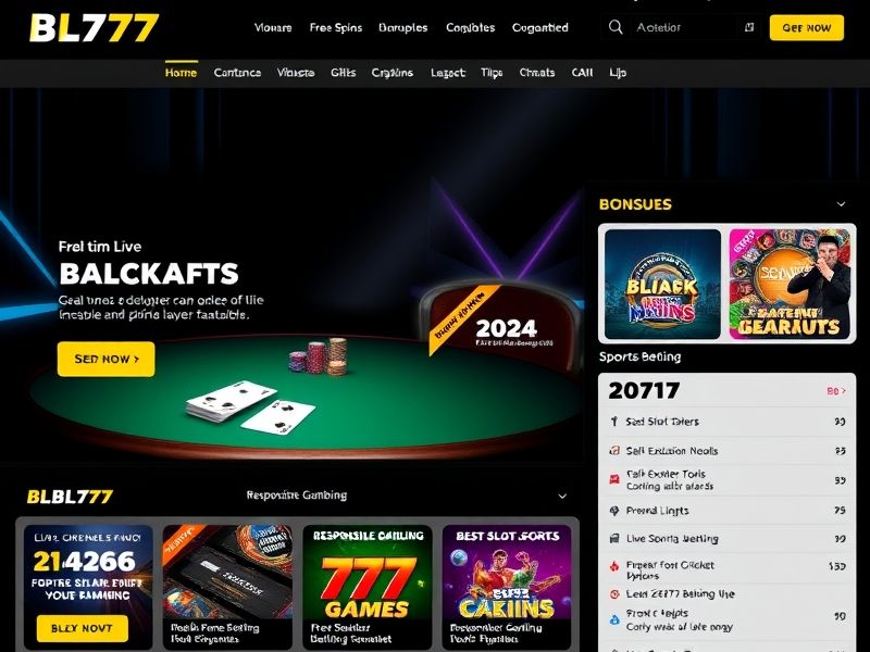 Discover the best online gambling experience on bl777.com with top slots, live dealers, sports betting, and exclusive bonuses. Play safely and win real money today.